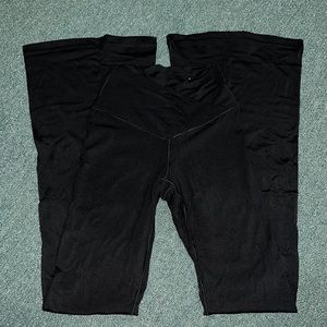 Aerie OFFLINE high waisted crossover flare leggings
